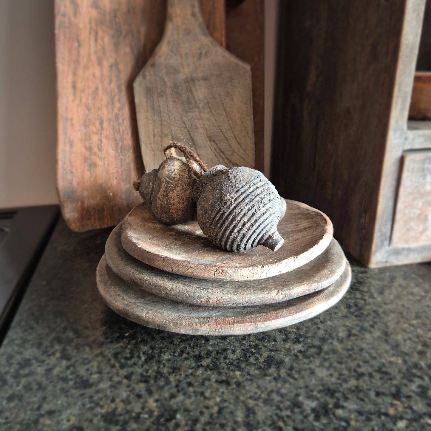 Houten schaaltjes