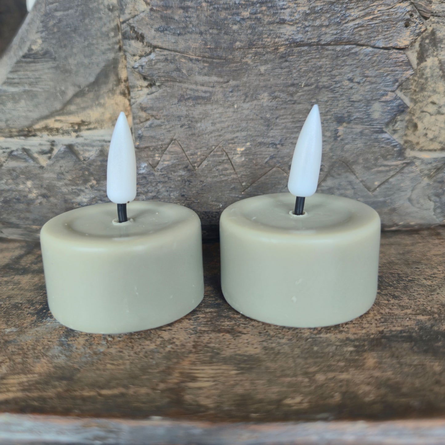 Waxinelicht Led Sand (2 stuks)